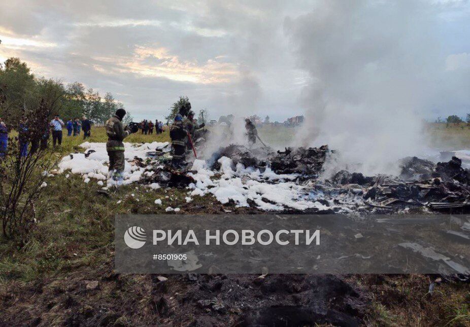 Частный самолет потерпел крушение в Тверской области