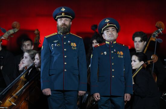 Президент РФ В. Путин принял участие в праздновании 80-летия победы в Курской битве