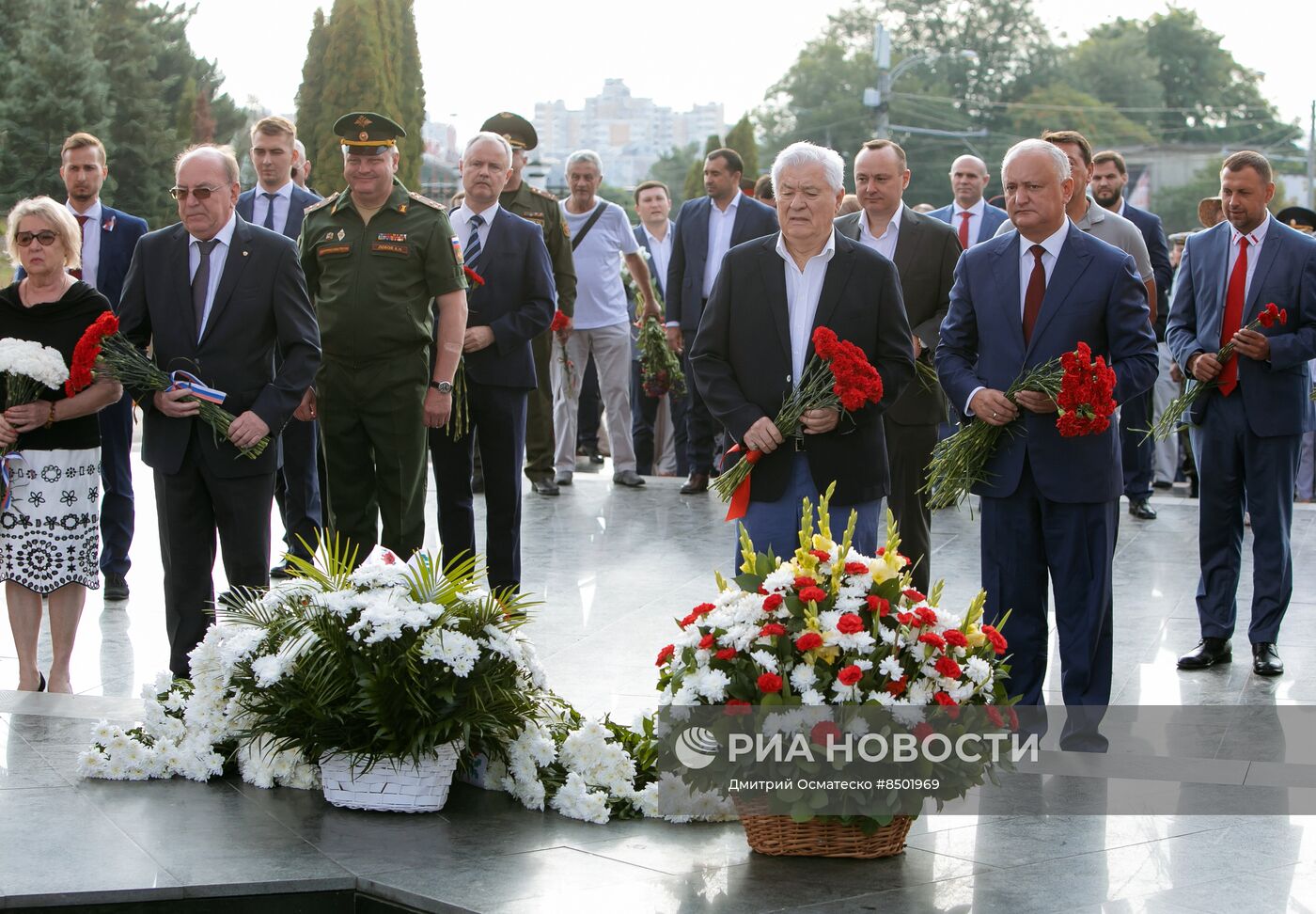 В Кишиневе почтили память павших за освобождение Молдавии от фашизма