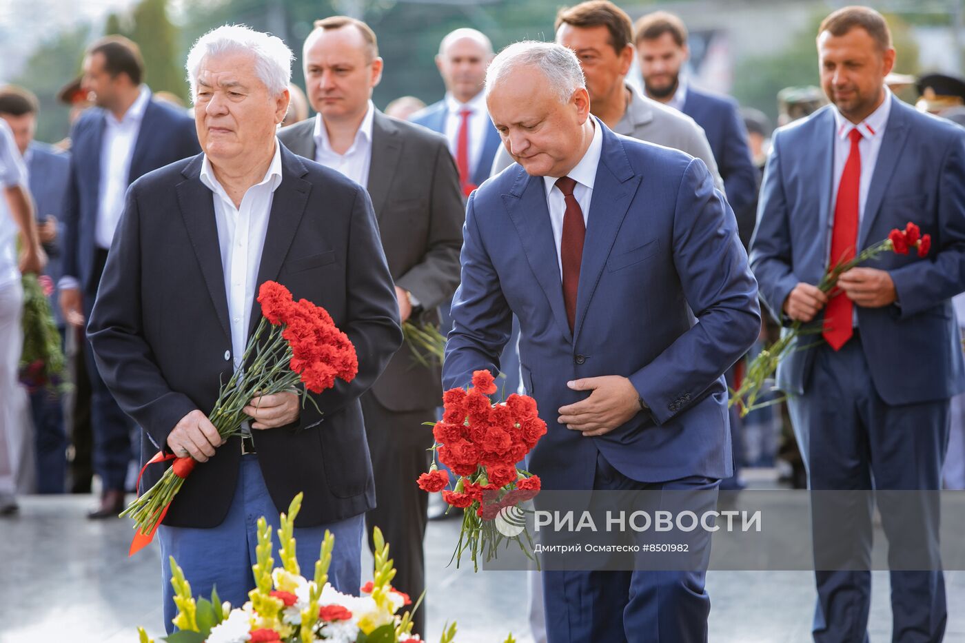 В Кишиневе почтили память павших за освобождение Молдавии от фашизма