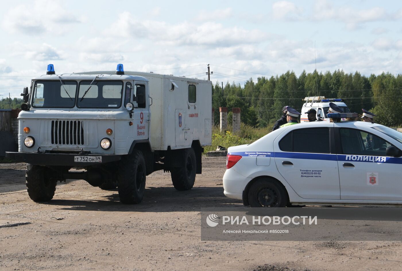 Частный самолет потерпел крушение в Тверской области