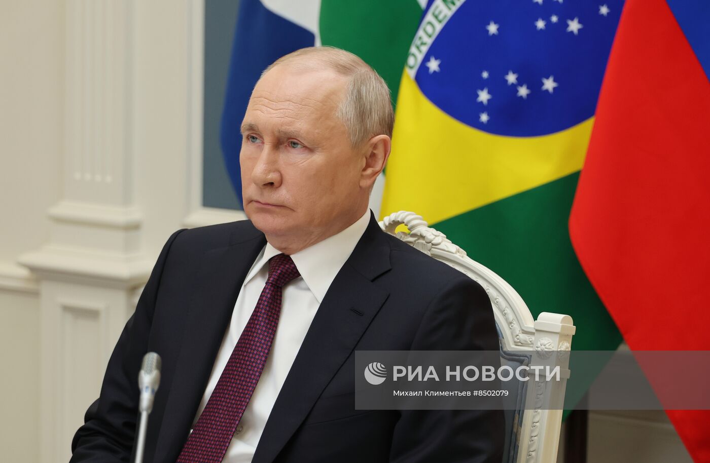 Президент РФ В. Путин принял участие в работе саммита БРИКС