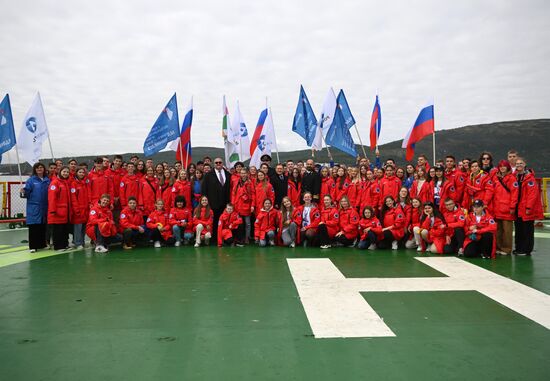 Встреча участников экспедиции "Ледокол знаний 2023" в Мурманске