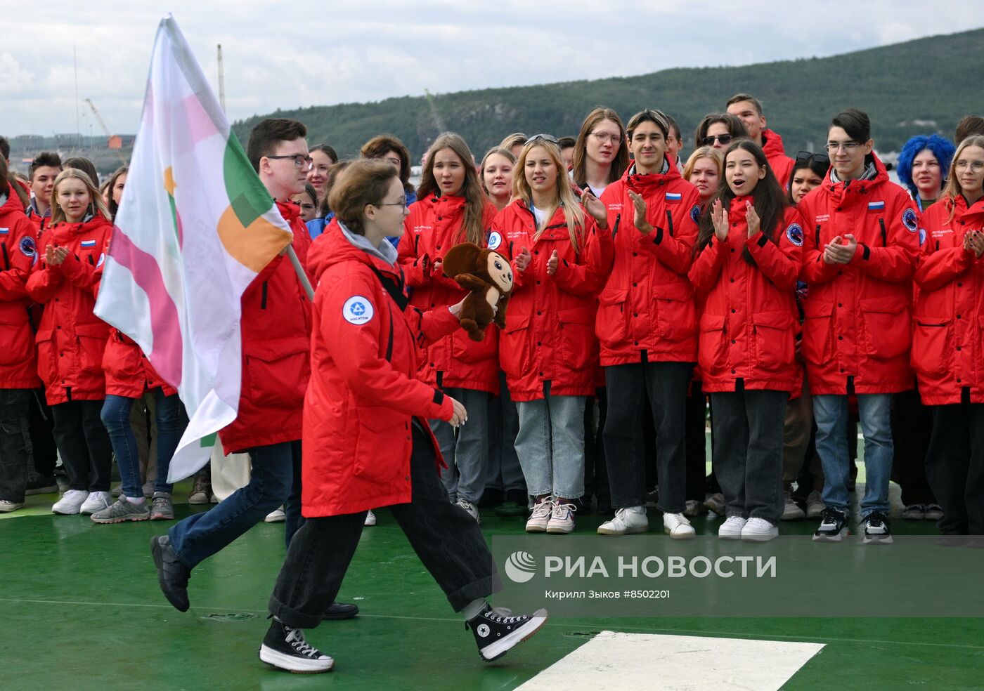 Встреча участников экспедиции "Ледокол знаний 2023" в Мурманске