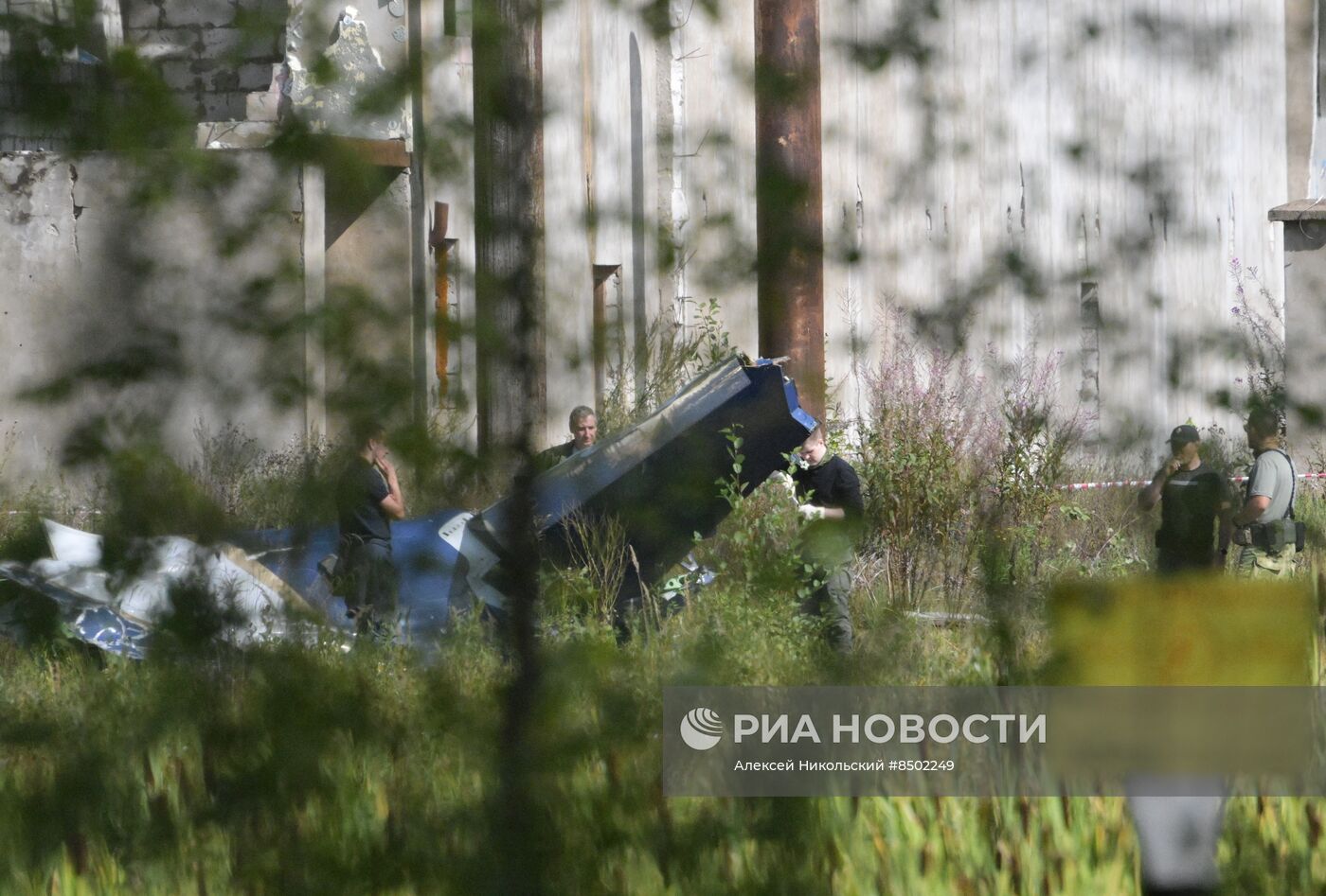 Частный самолет потерпел крушение в Тверской области