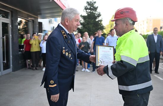 Мероприятия, приуроченные ко Дню шахтера