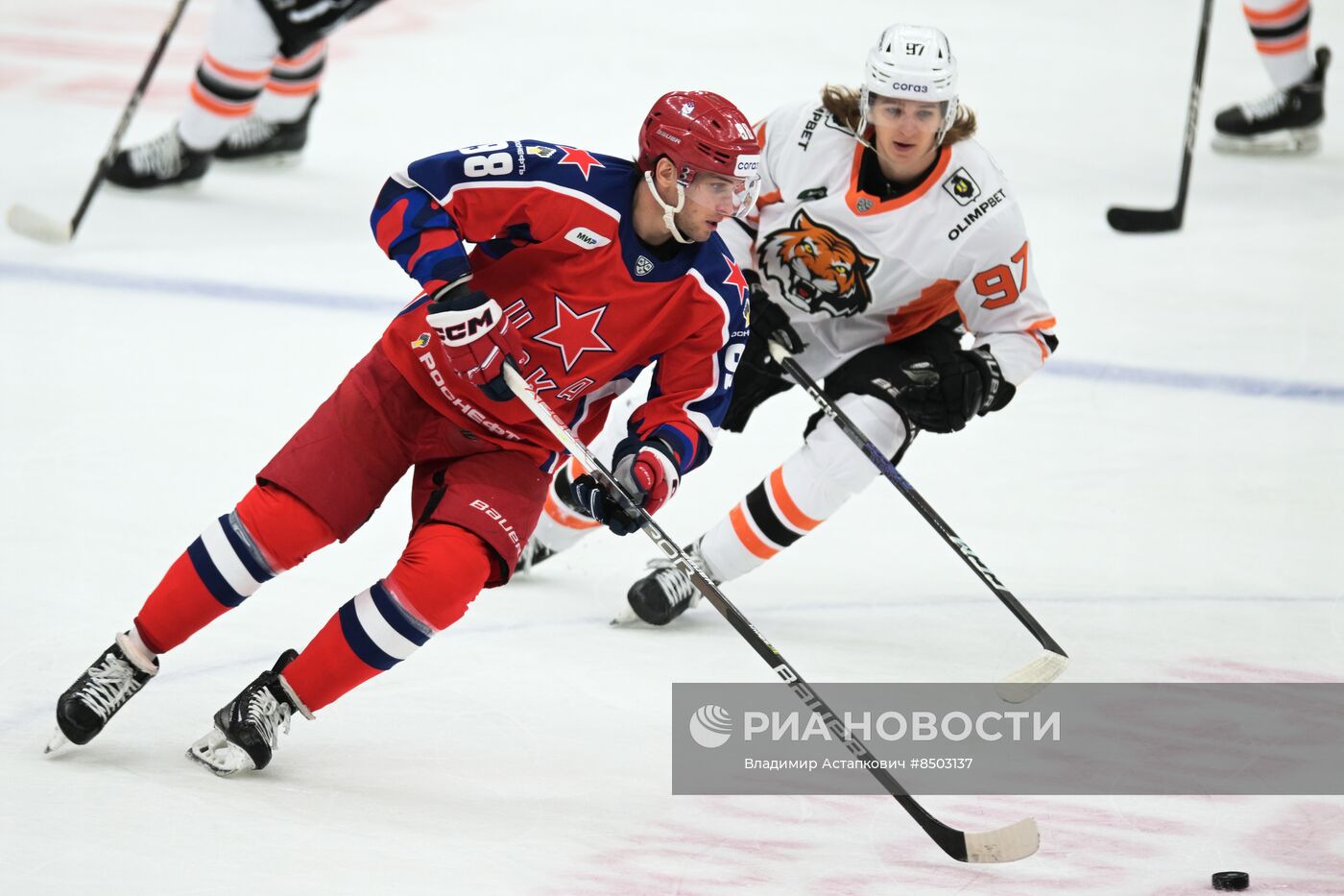 Хоккей. Кубок мэра Москвы. Матч ЦСКА - "Амур"