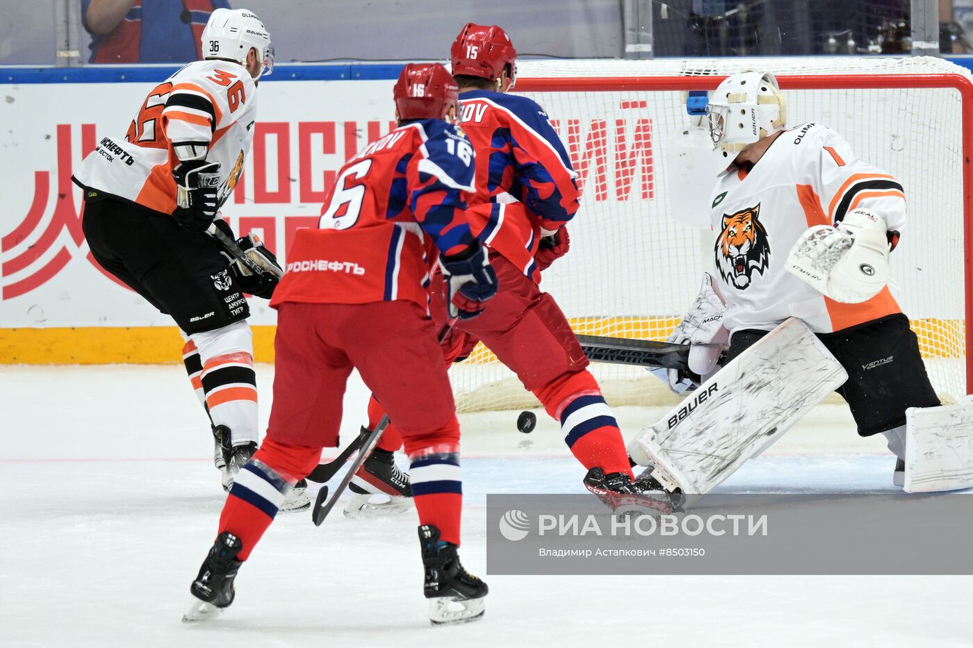 Хоккей. Кубок мэра Москвы. Матч ЦСКА - "Амур"