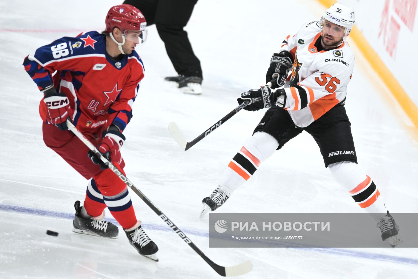 Хоккей. Кубок мэра Москвы. Матч ЦСКА - "Амур"