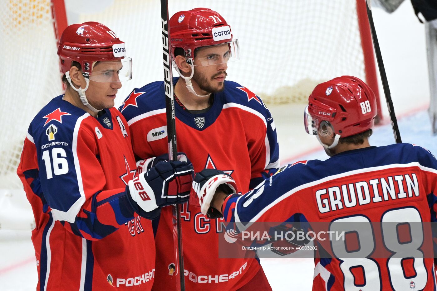 Хоккей. Кубок мэра Москвы. Матч ЦСКА - "Амур"