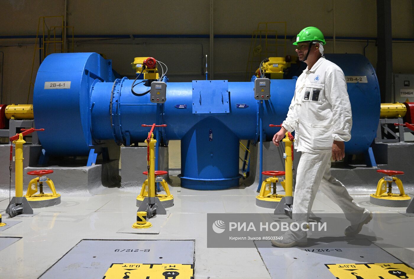 Работа Кольской АЭС в Мурманской области