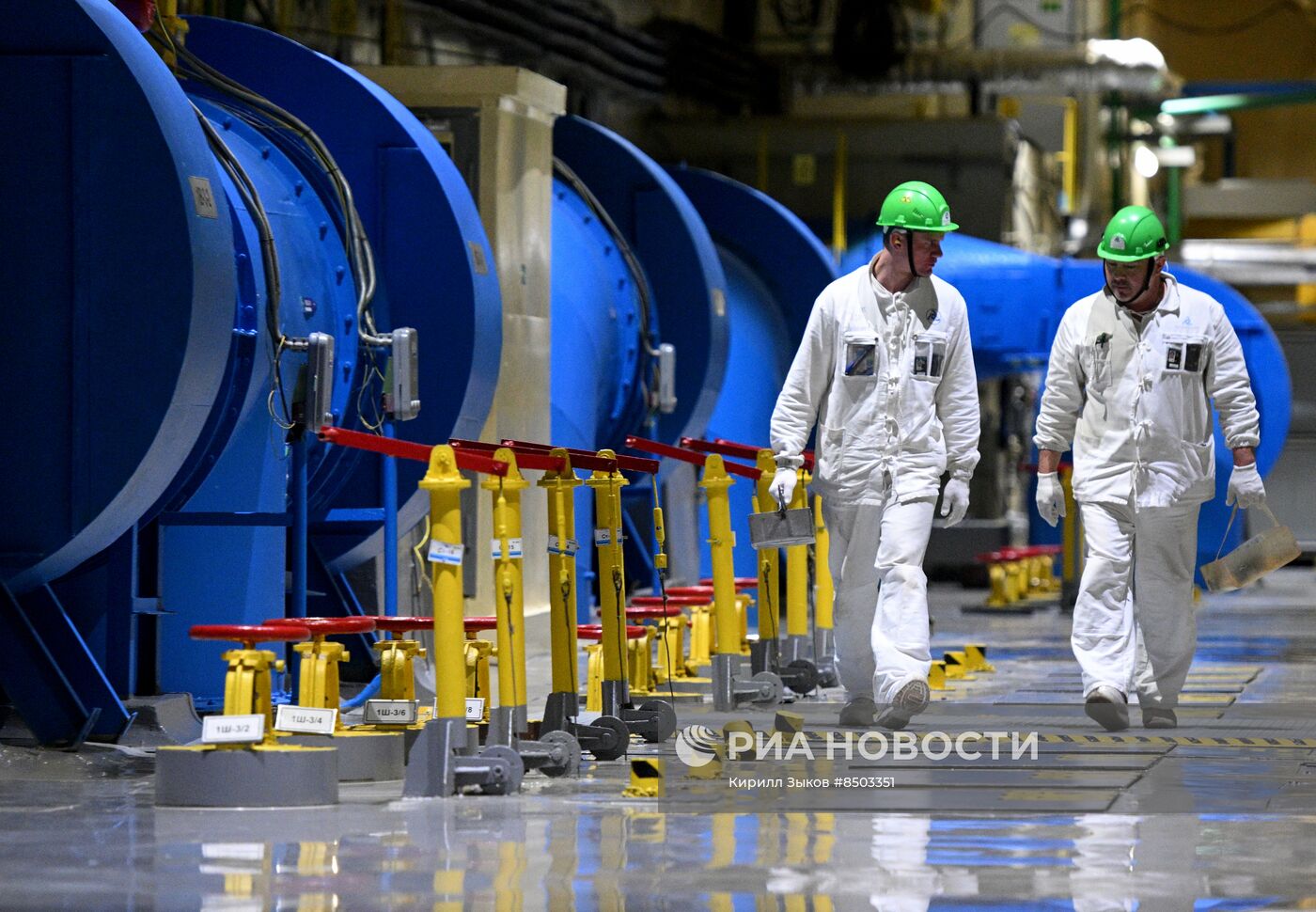 Работа Кольской АЭС в Мурманской области