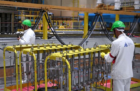 Работа Кольской АЭС в Мурманской области