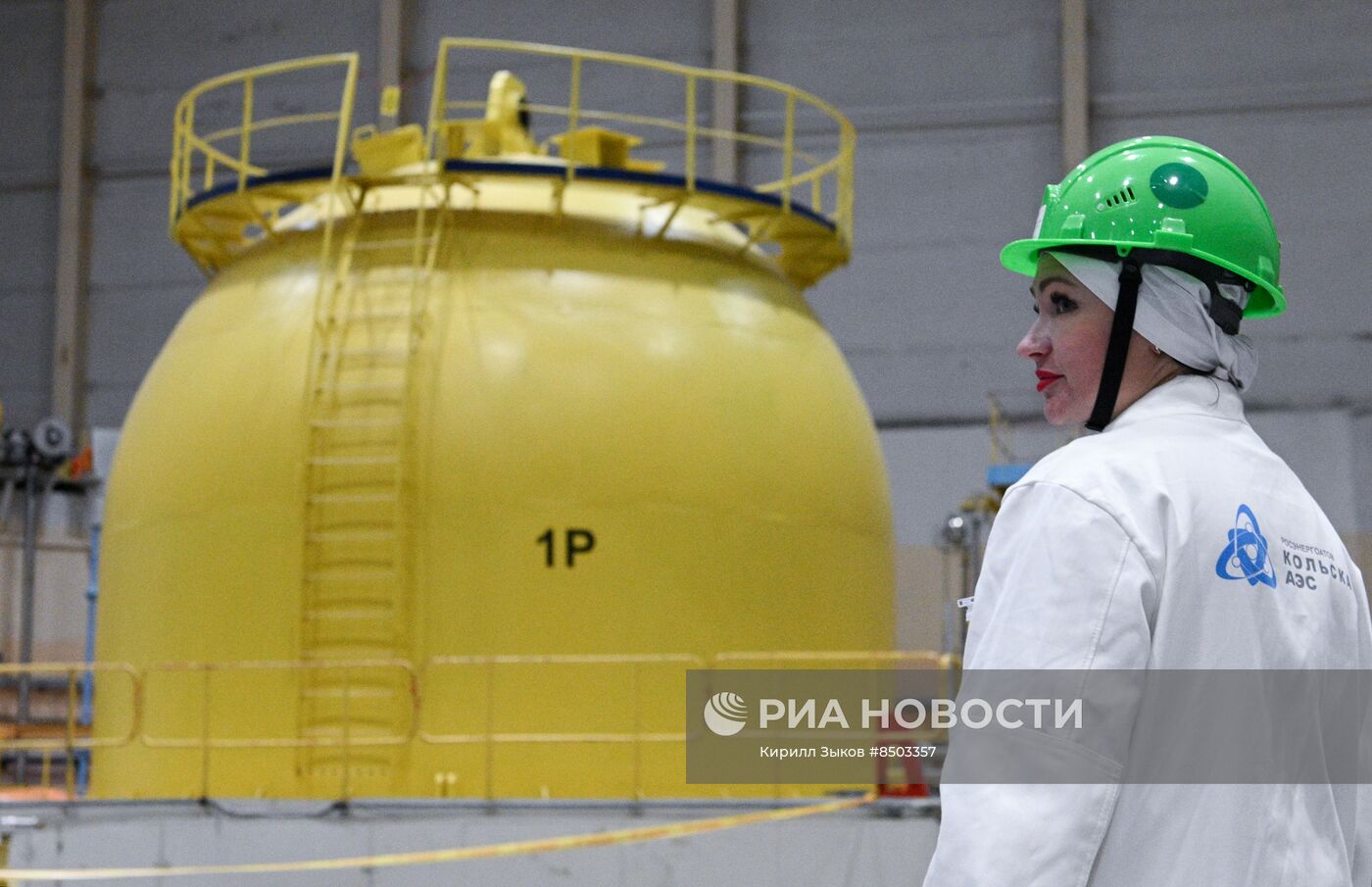 Работа Кольской АЭС в Мурманской области