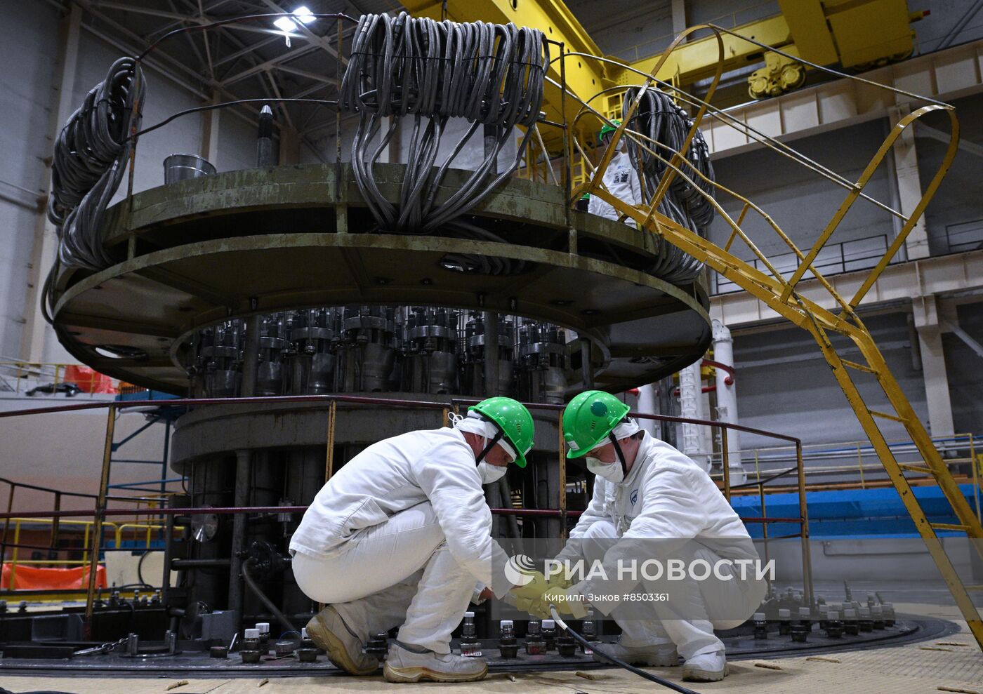 Работа Кольской АЭС в Мурманской области