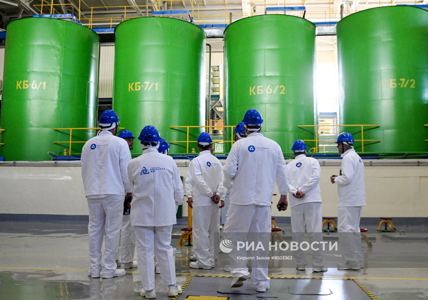 Работа Кольской АЭС в Мурманской области