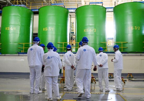 Работа Кольской АЭС в Мурманской области