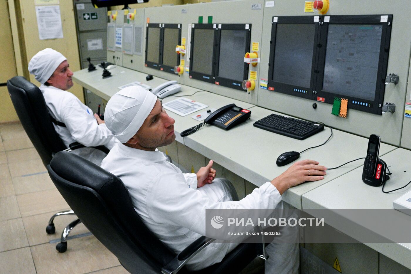 Работа Кольской АЭС в Мурманской области