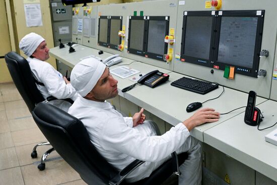 Работа Кольской АЭС в Мурманской области