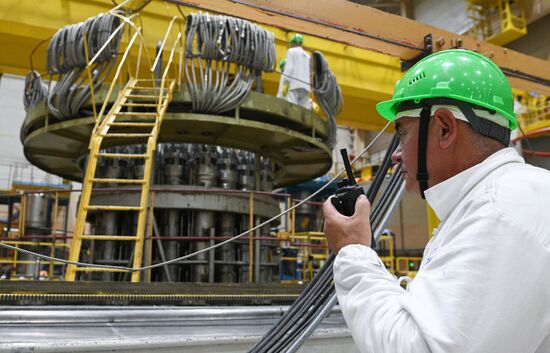 Работа Кольской АЭС в Мурманской области