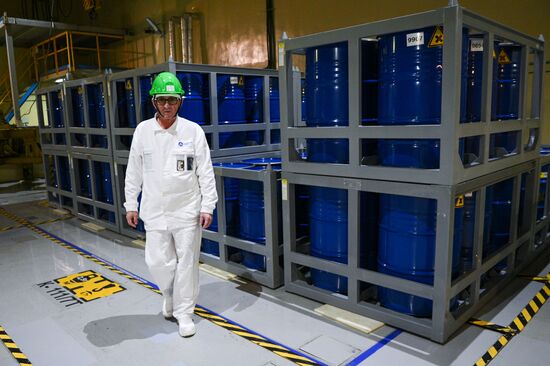 Работа Кольской АЭС в Мурманской области