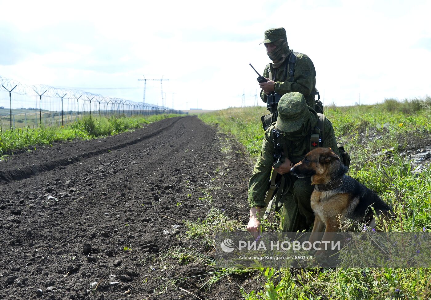 Работа пограничного управления ФСБ России на приграничных территориях в Челябинской области 