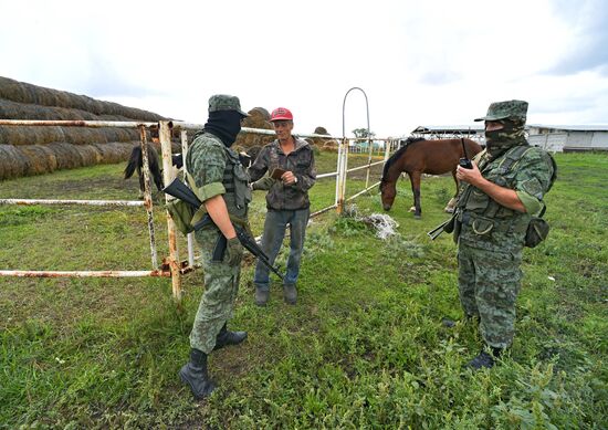 Работа пограничного управления ФСБ России на приграничных территориях в Челябинской области 