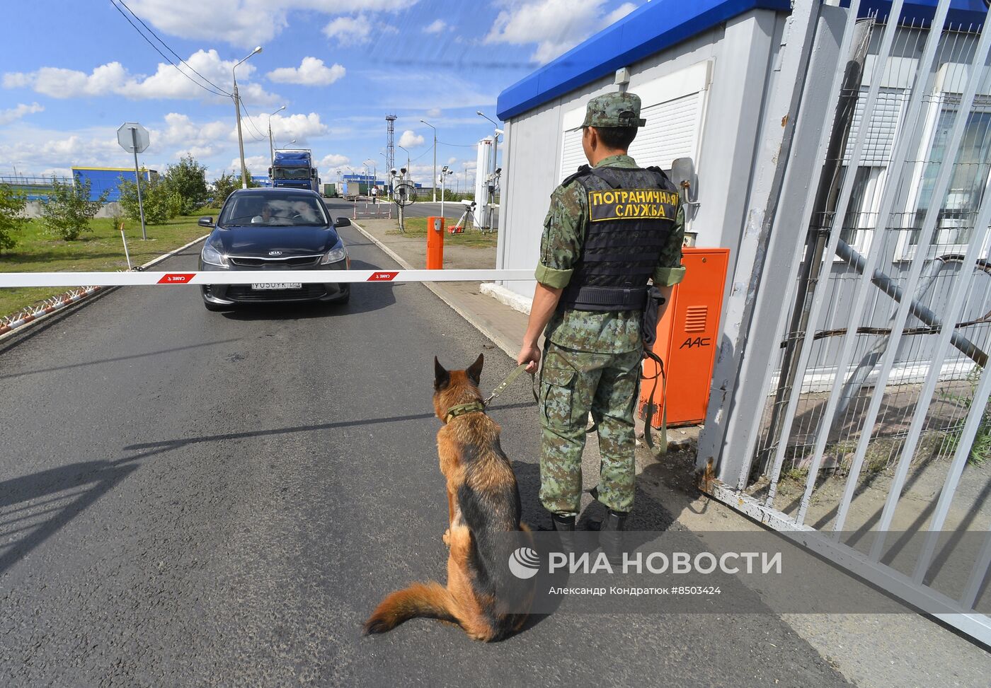 Работа пограничного управления ФСБ России на приграничных территориях в Челябинской области 