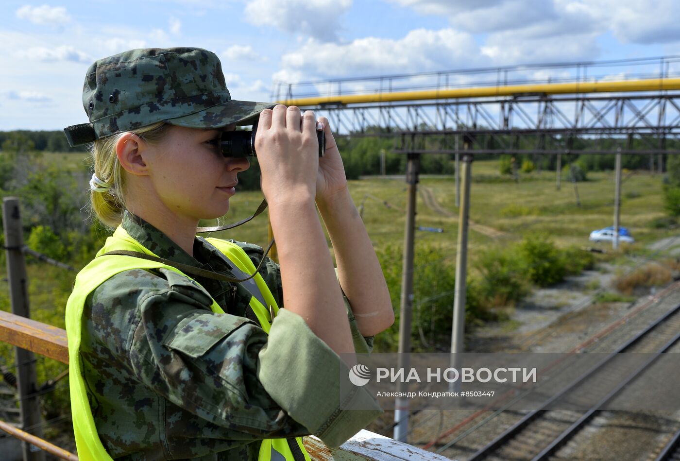 Работа пограничного управления ФСБ России на приграничных территориях в Челябинской области 