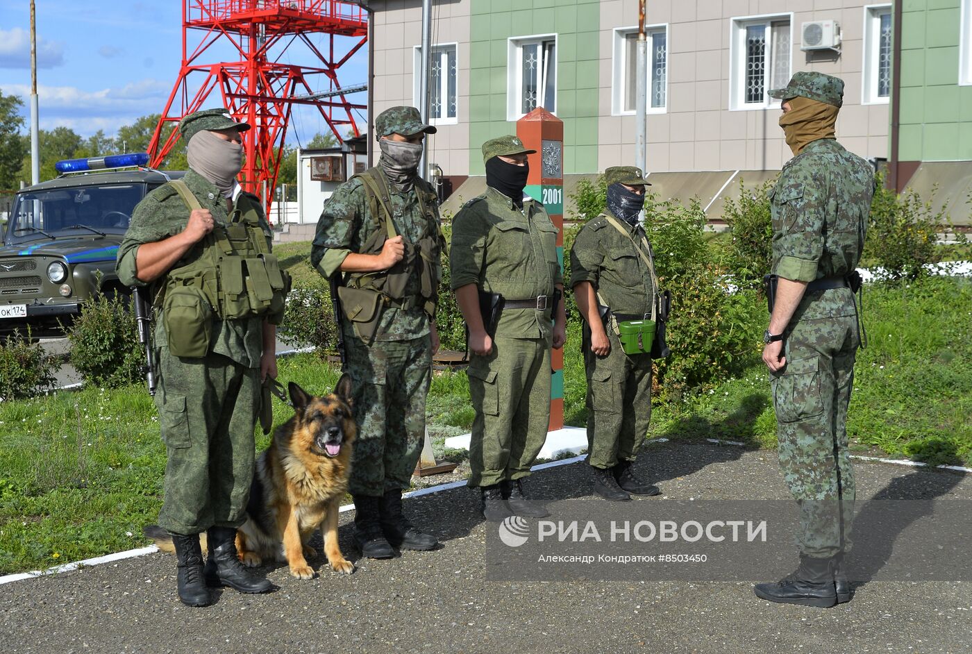 Работа пограничного управления ФСБ России на приграничных территориях в Челябинской области