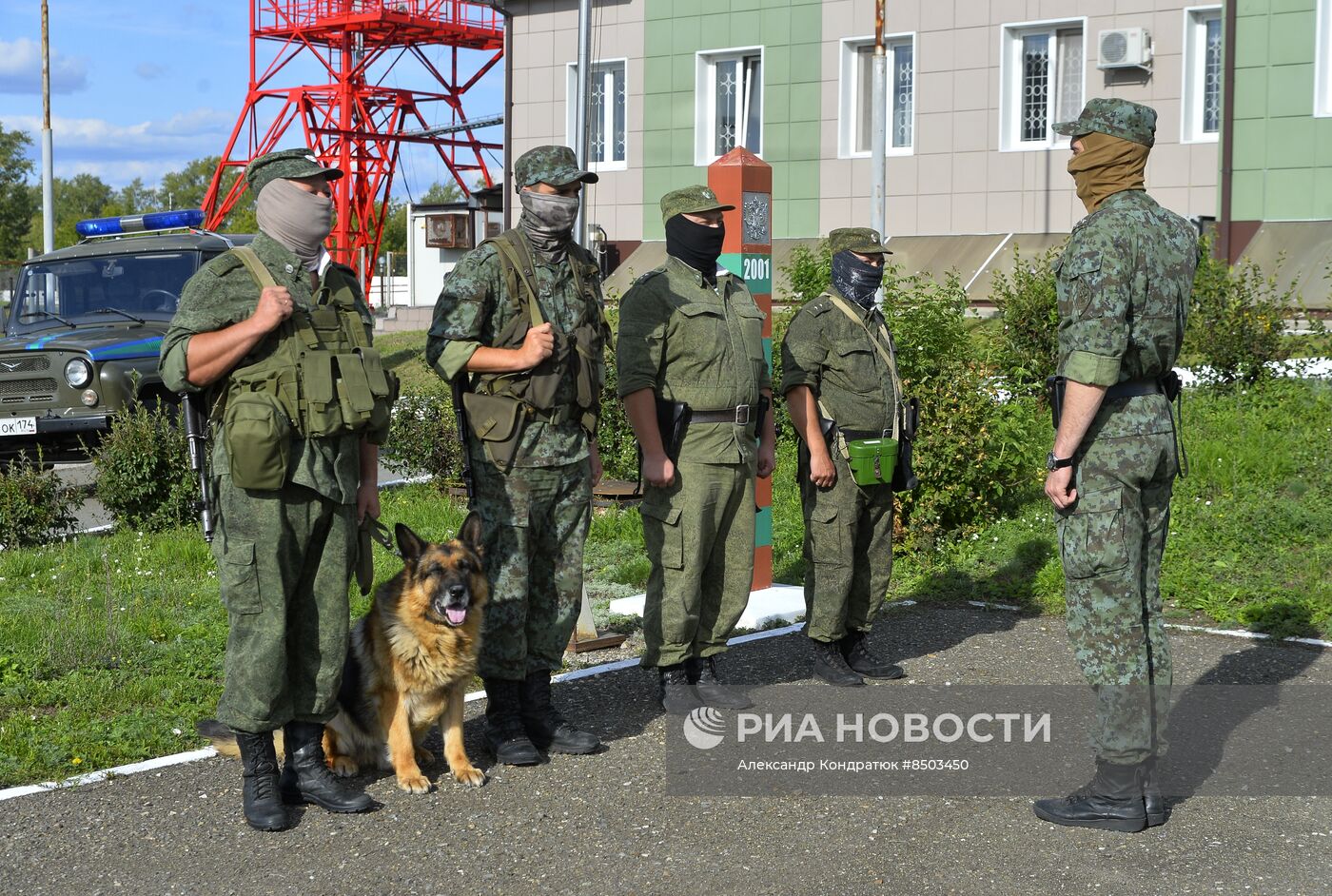 Работа пограничного управления ФСБ России на приграничных территориях в  Челябинской области | РИА Новости Медиабанк