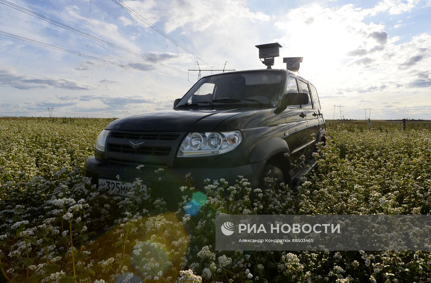 Работа пограничного управления ФСБ России на приграничных территориях в Челябинской области 