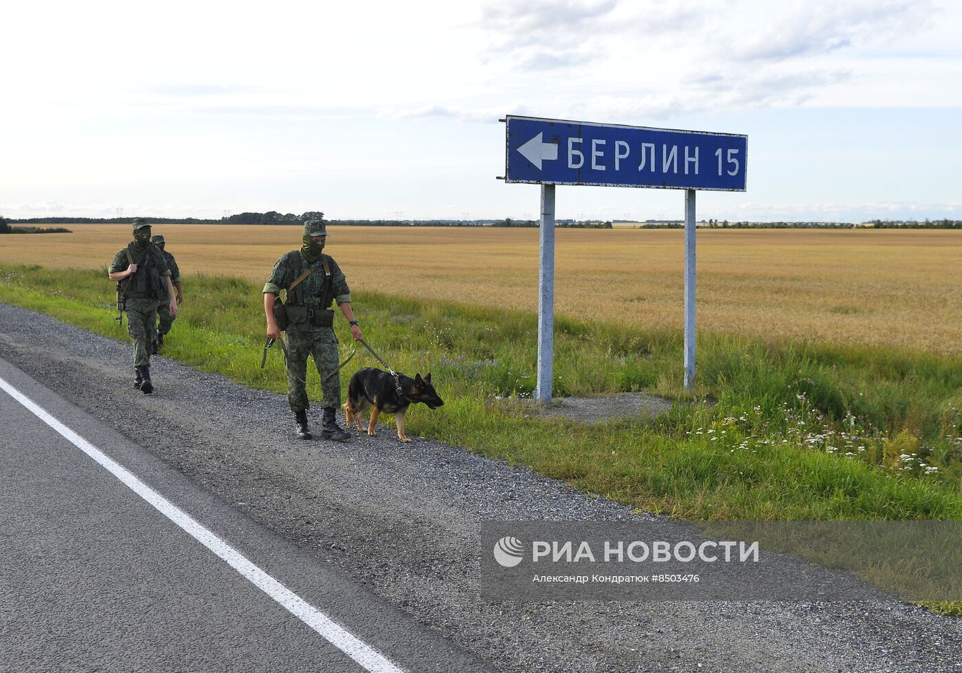 Работа пограничного управления ФСБ России на приграничных территориях в Челябинской области 