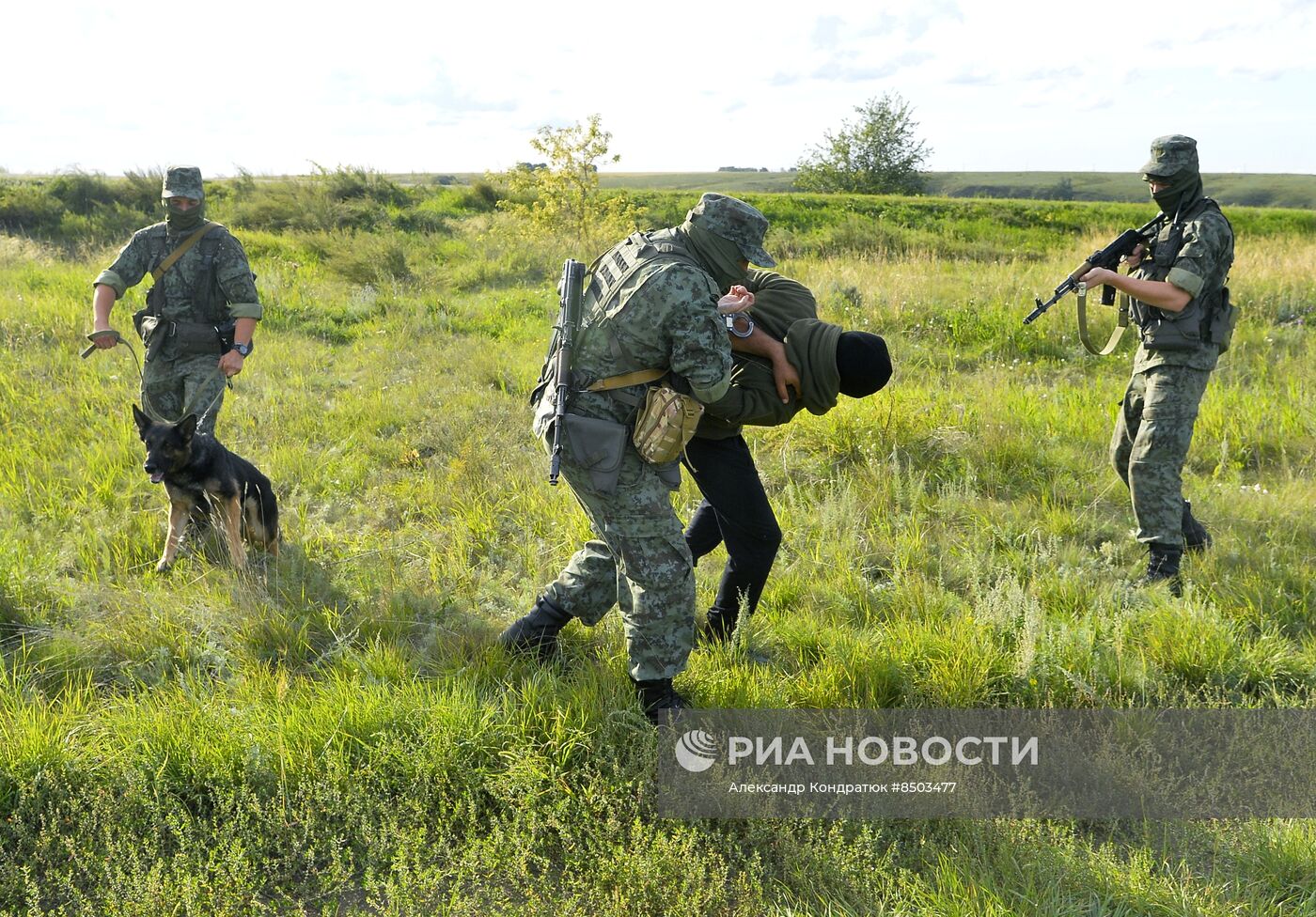 Работа пограничного управления ФСБ России на приграничных территориях в Челябинской области 