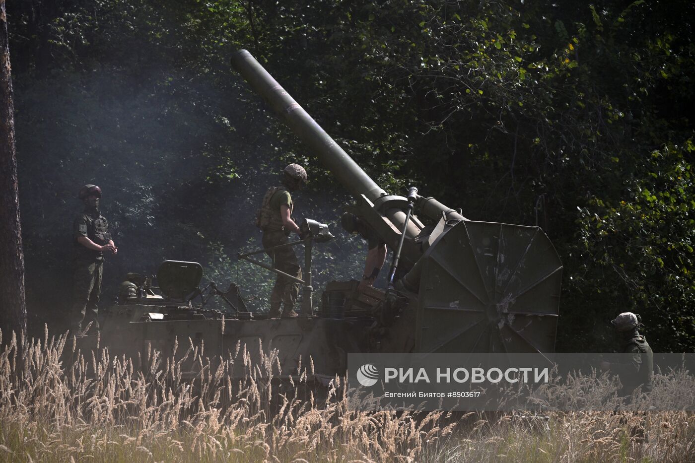 Работа экипажа самоходного миномёта 2с4 "Тюльпан" ЦВО на Краснолиманском направлении