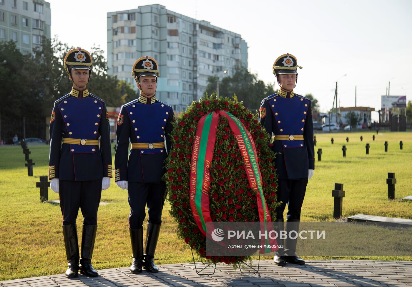 В Приднестровье отметили 225-летие Подольского полка императорской армии