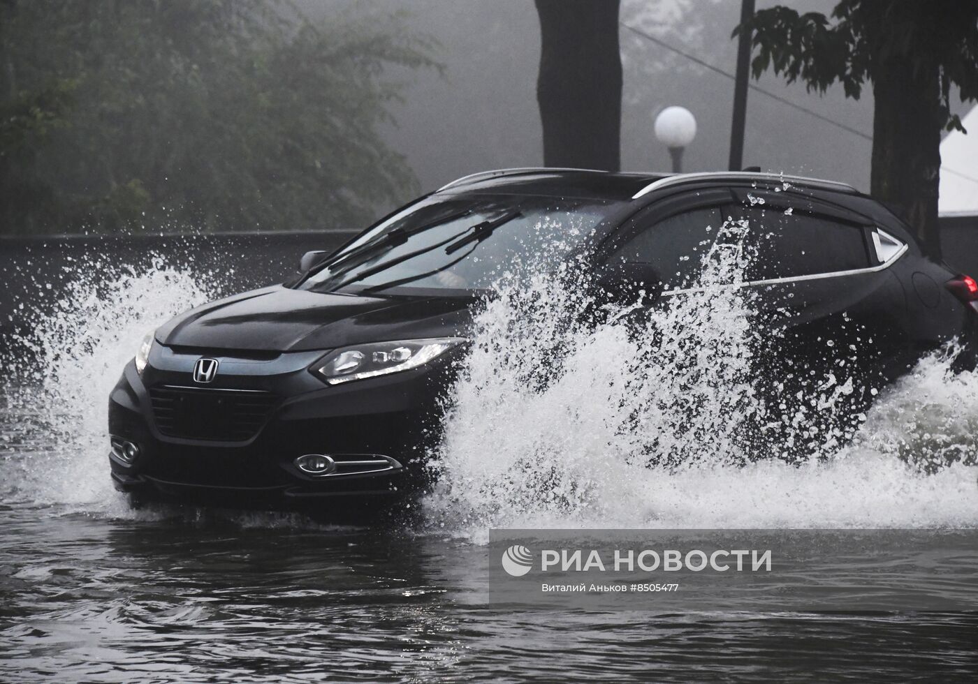 Владивосток накрыл очередной циклон