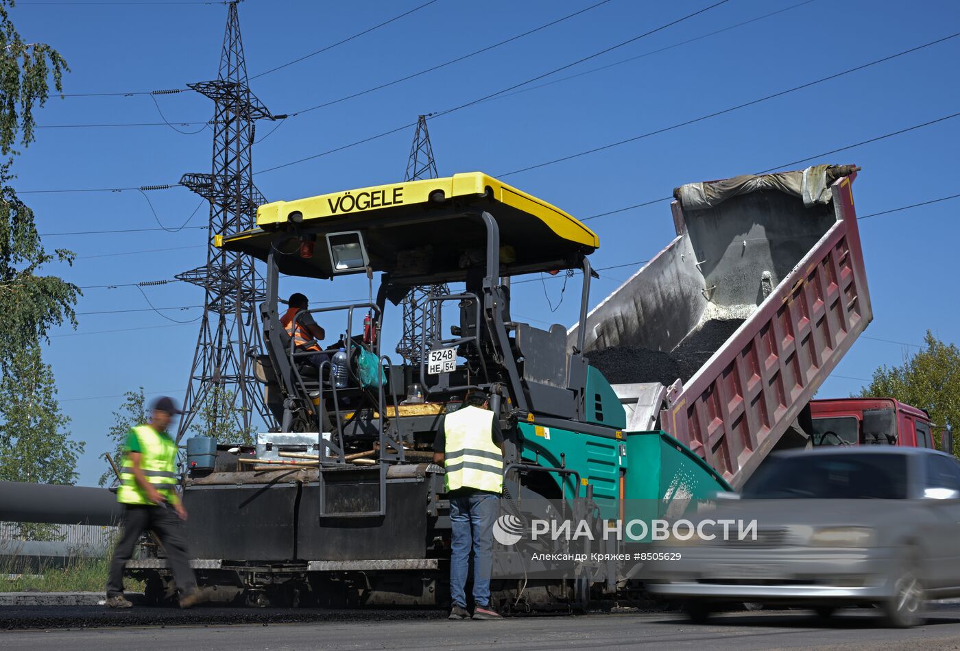 Ремонт дорог в Новосибирске