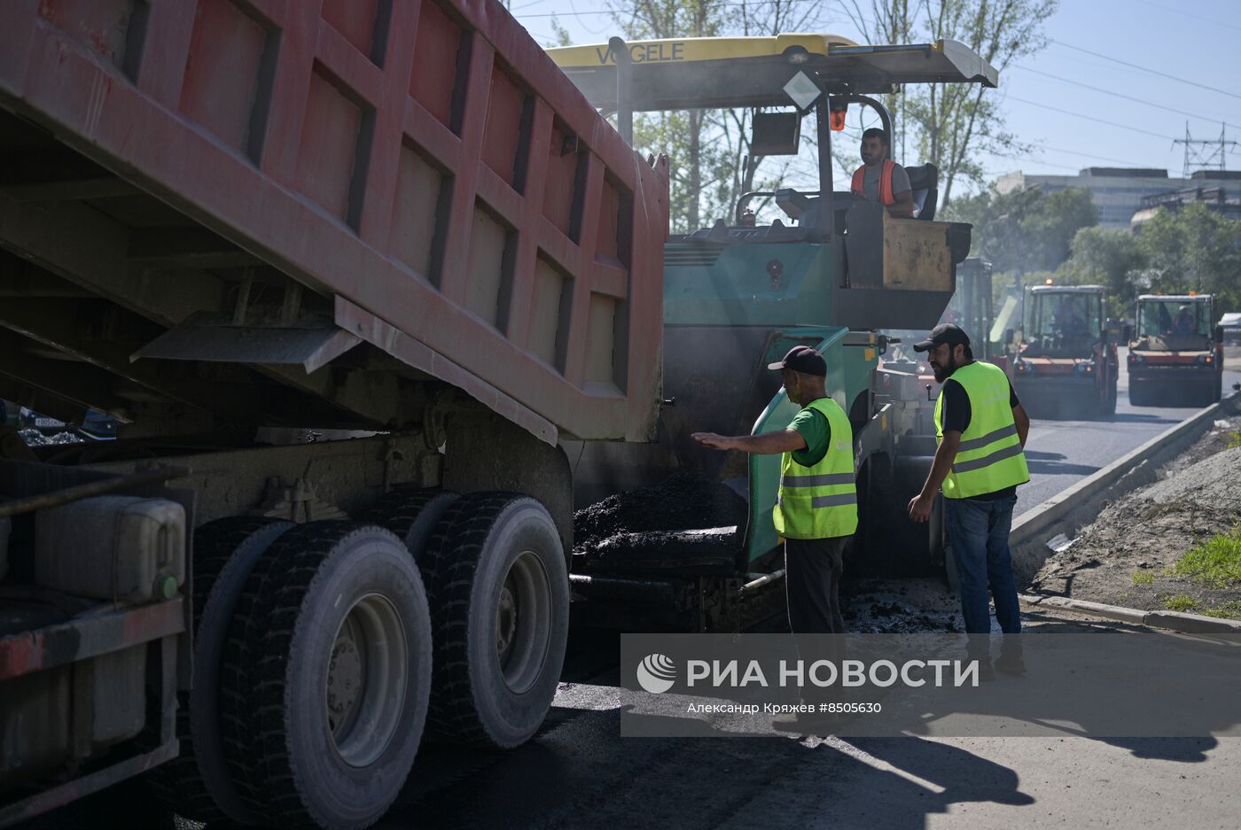 Ремонт дорог в Новосибирске