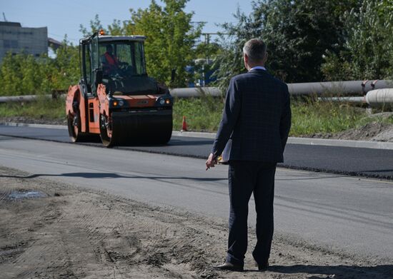 Ремонт дорог в Новосибирске