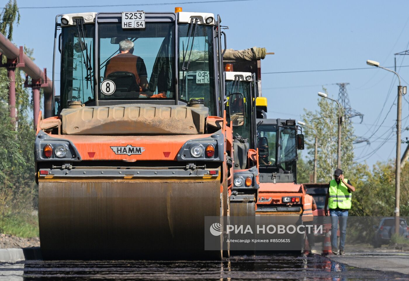 Ремонт дорог в Новосибирске