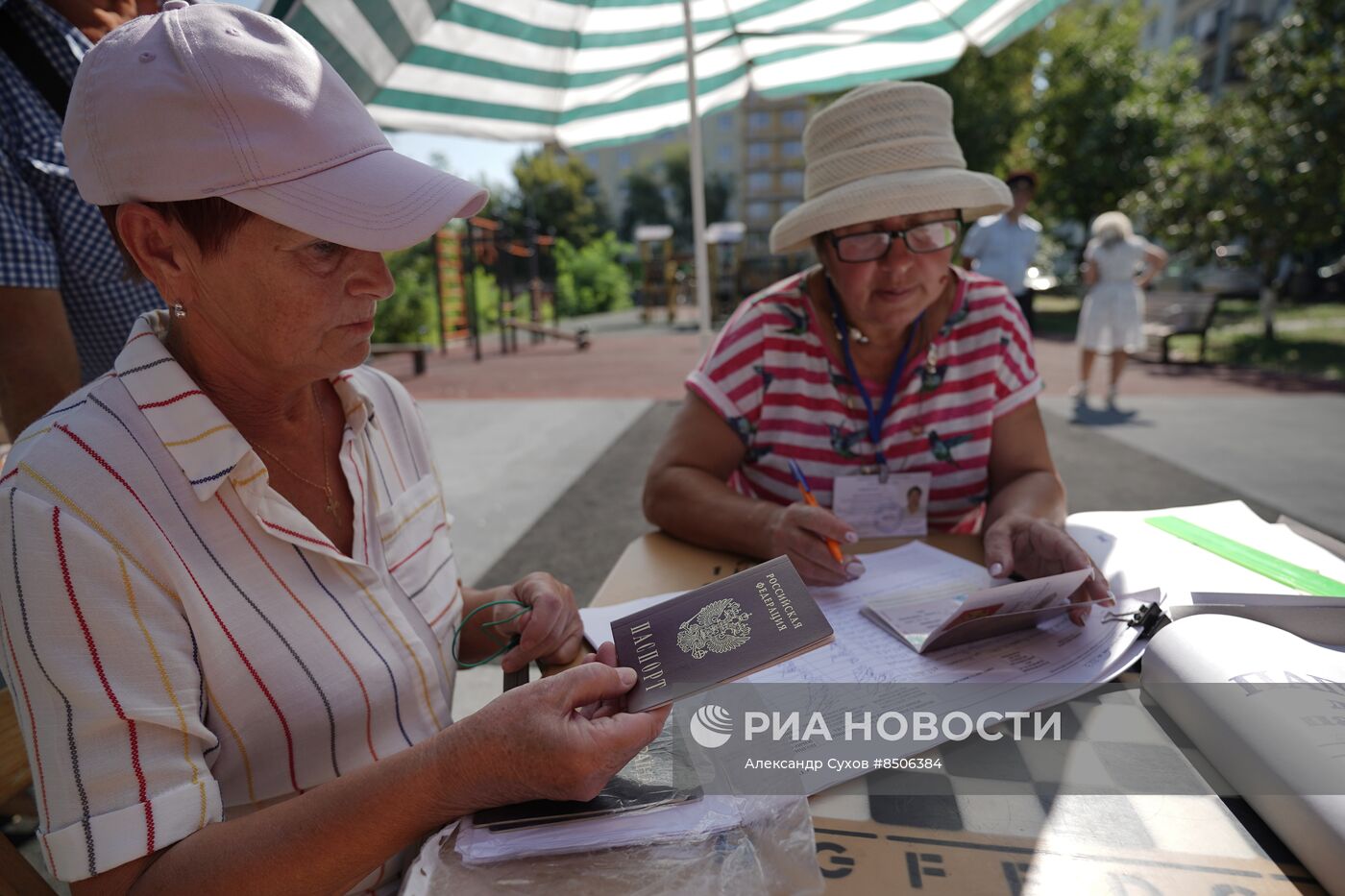 Досрочное голосование на выборах в ДНР 