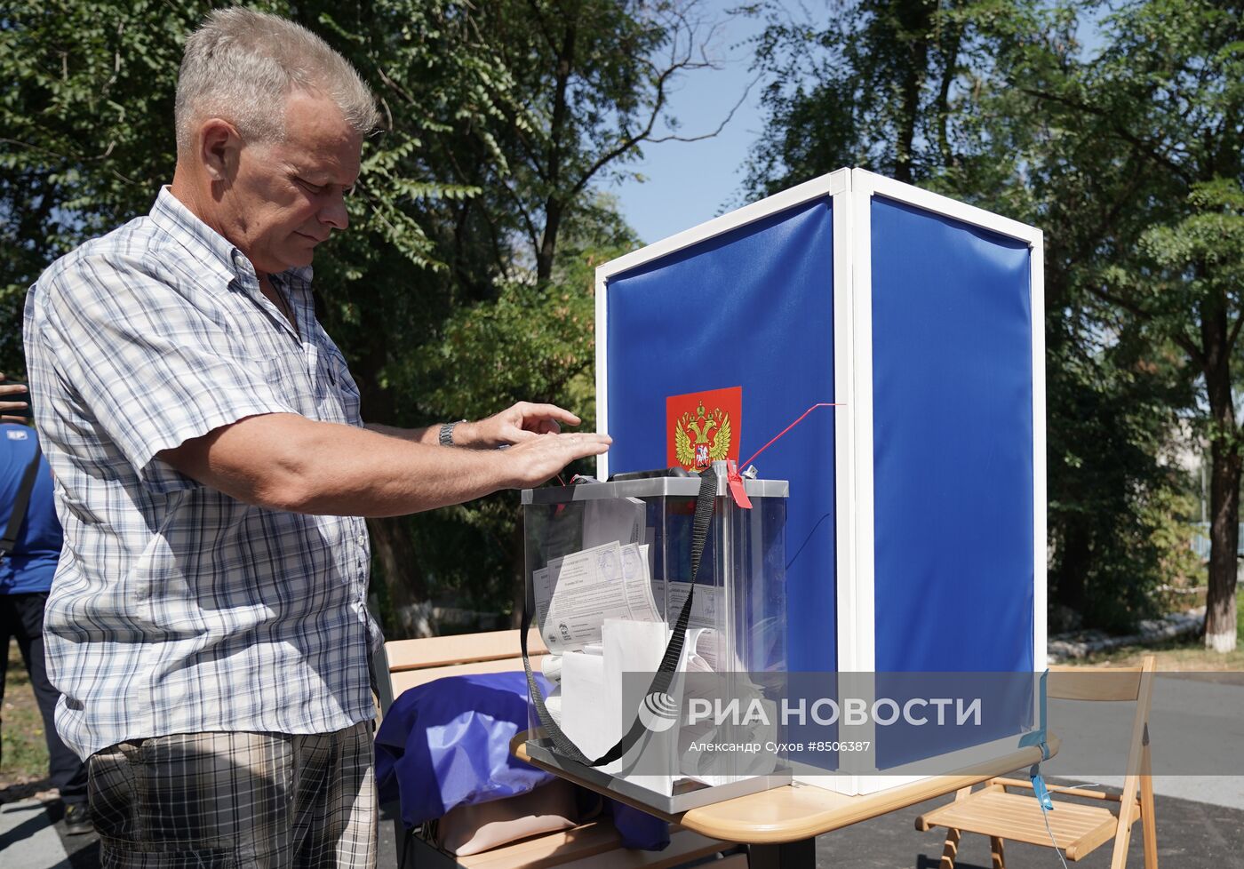 Досрочное голосование на выборах в ДНР 