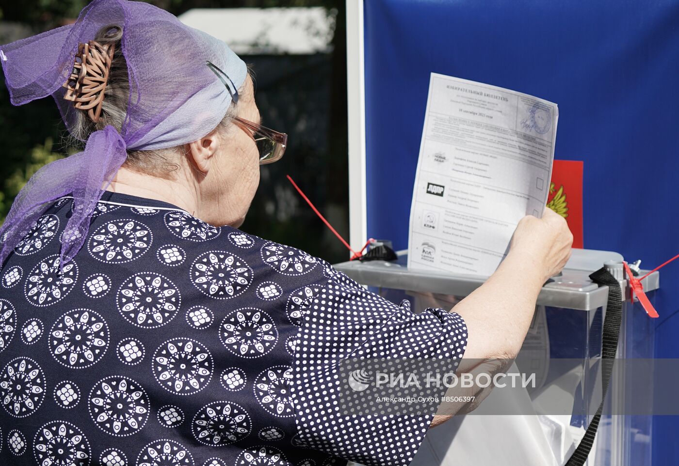 Досрочное голосование на выборах в ДНР 