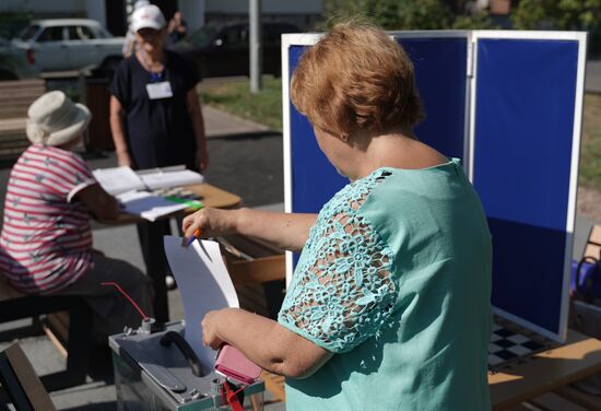 Досрочное голосование на выборах в ДНР 