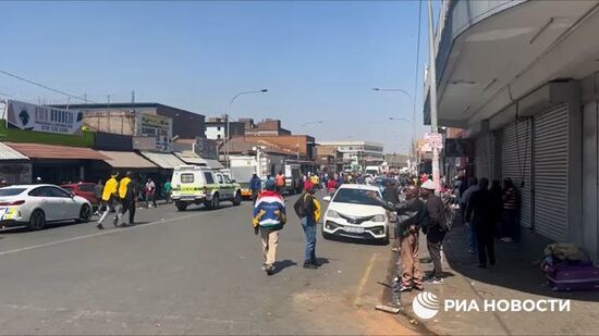 Причиной пожара в ЮАР могло стать незаконное подключение к электросети