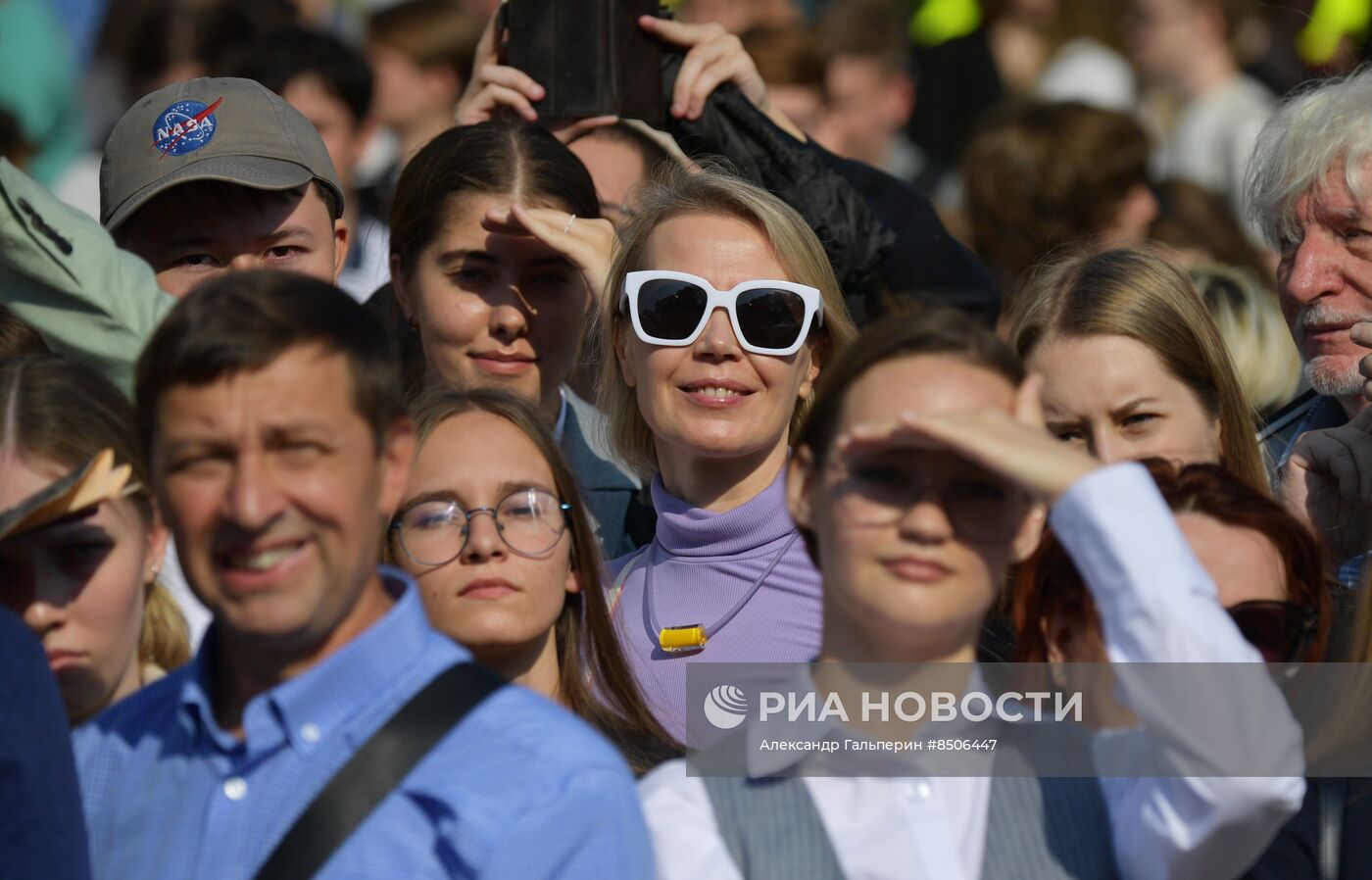 Торжественное посвящение в студенты СПБГУ в Петербурге