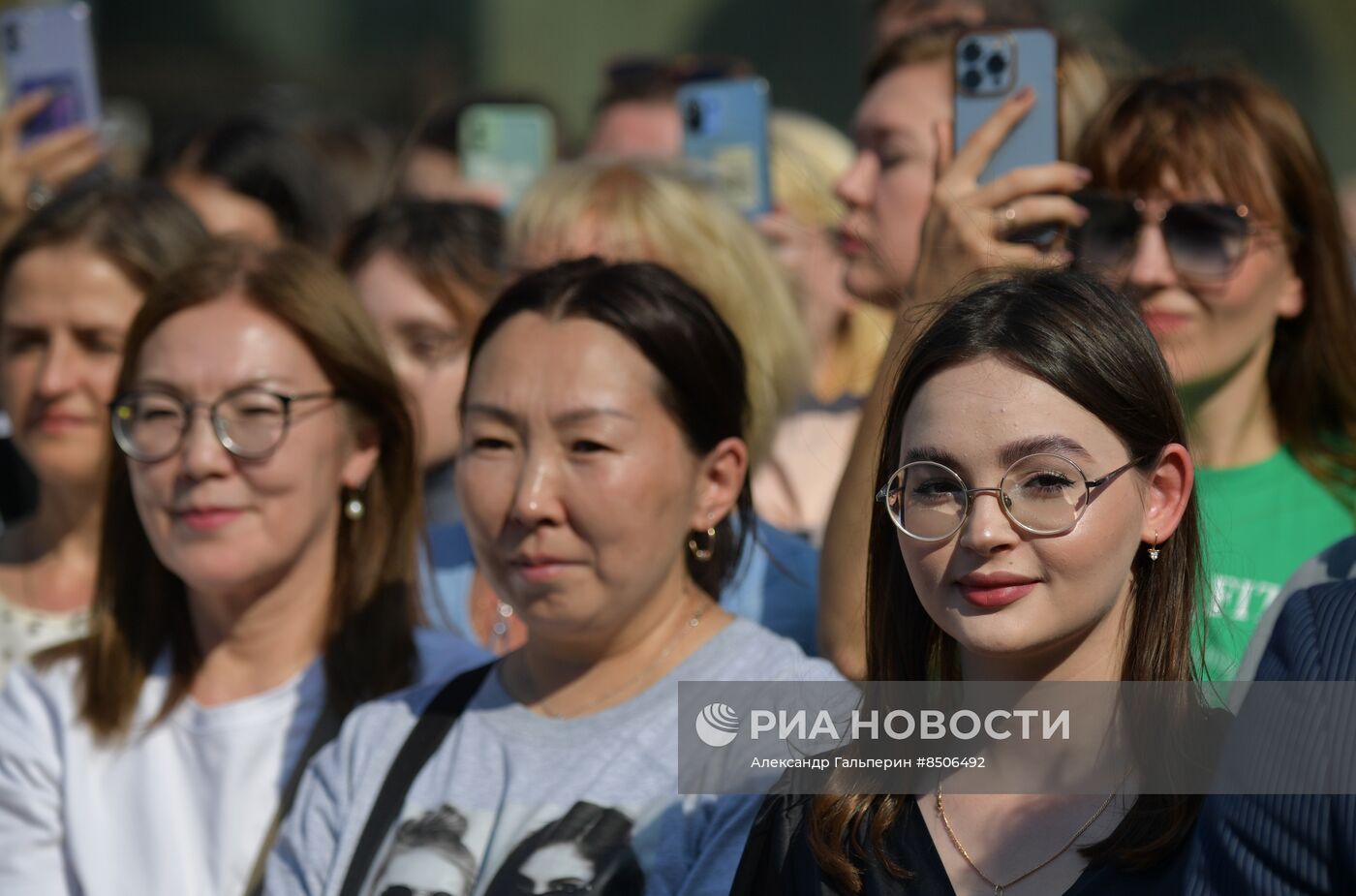 Торжественное посвящение в студенты СПБГУ в Петербурге