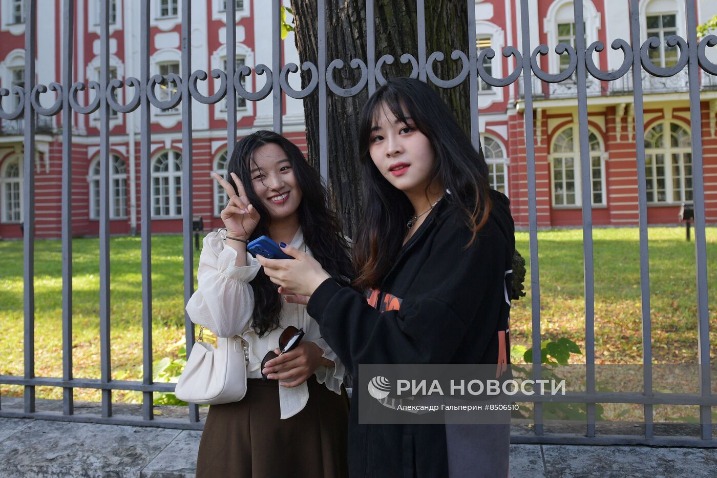 Торжественное посвящение в студенты СПБГУ в Петербурге