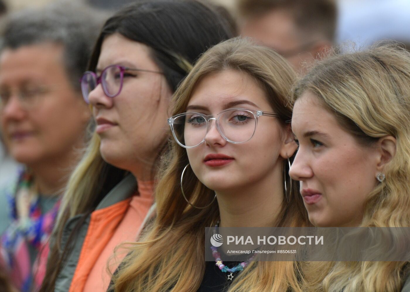 Торжественное посвящение в студенты СПБГУ в Петербурге